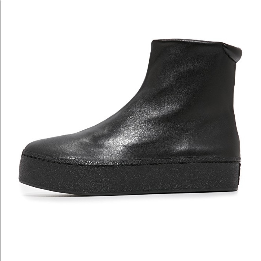 Opening Ceremony Real Leather Slip-on Sneakers